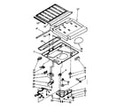Kenmore 1068672250 compartment separator parts diagram