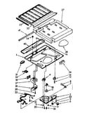 Compartment separator parts