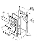 Refrigerator door parts