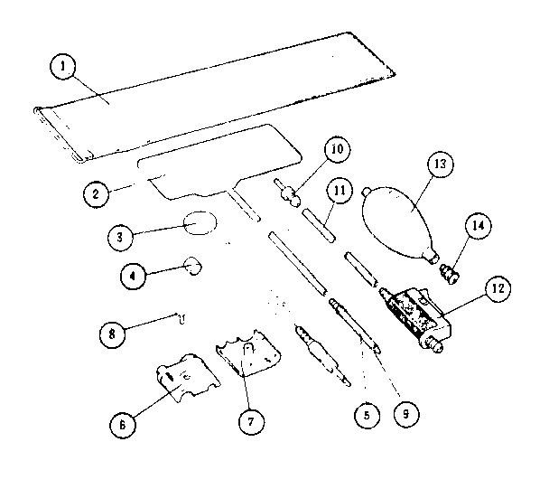 Cuff assembly parts