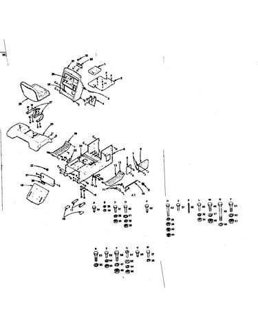 Chassis, fender & dashboard