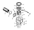 Kenmore 9114698691 blower section diagram
