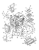 Oven body section