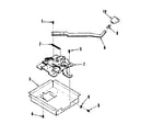 Kenmore 9114698690 door lock section diagram