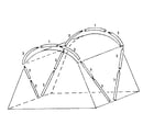 Sears 308770620 frame assembly diagram