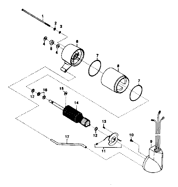 ELECTRIC MOTOR ASSEMLBY