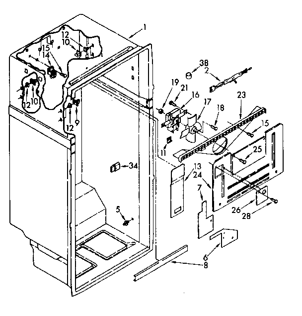 Freezer liner