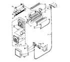 Kenmore 1068782330 icemaker parts diagram