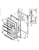 Refrigerator door parts