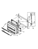 Freezer door parts