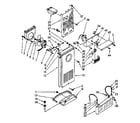 Kenmore 1068572811 air flow parts diagram