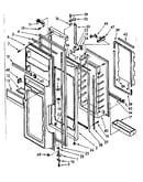 Refrigerator door parts