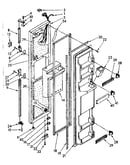 Freezer door parts