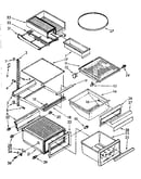 Refrigerator interior parts