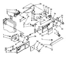 Kenmore 1068572881 air flow and control parts diagram