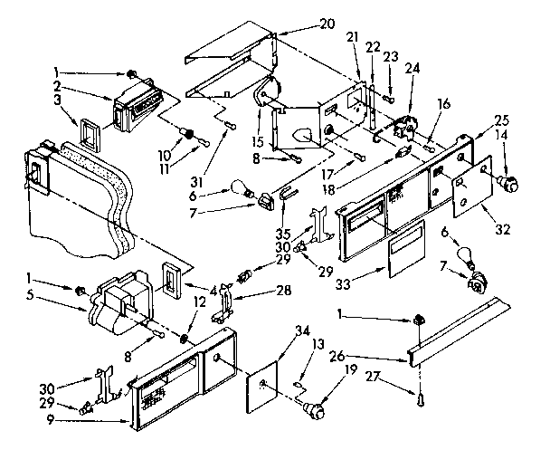 Air flow and control parts