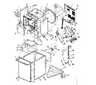 Kenmore 41789690120 cabinet parts, heater diagram
