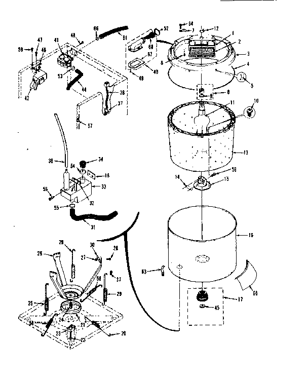 TUBS, WATER VALVE, LTD SWITCH