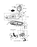 Washer drive system, pump