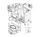 Kenmore 11087781700 cabinet parts diagram