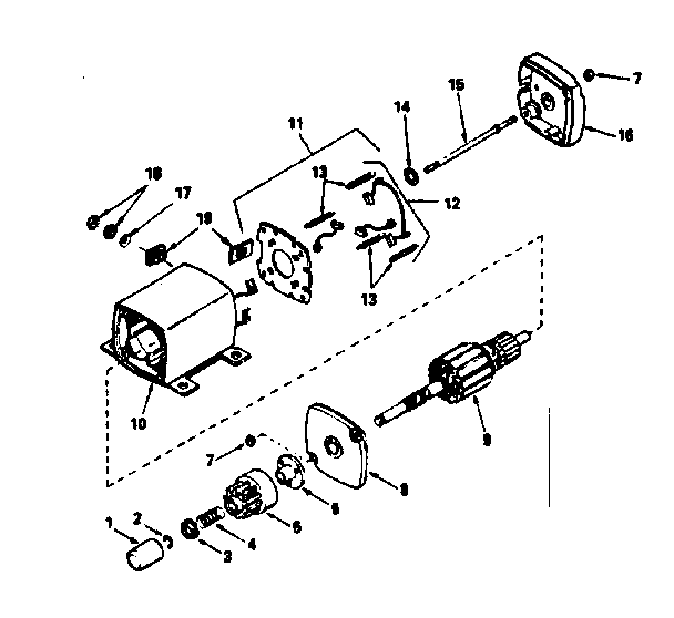 Starter motor