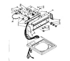 Kenmore 11082692100 console panel parts diagram