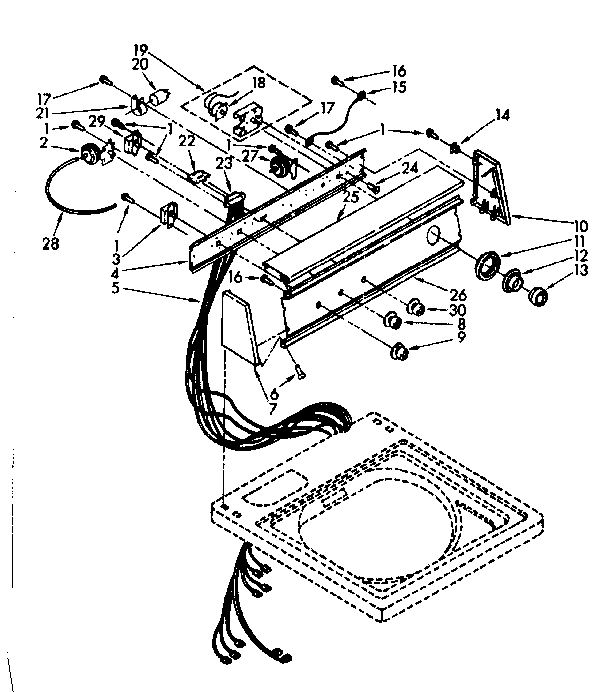 Console panel parts