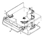 Kenmore 11082692100 bleach, detergent and rinse dispenser parts diagram