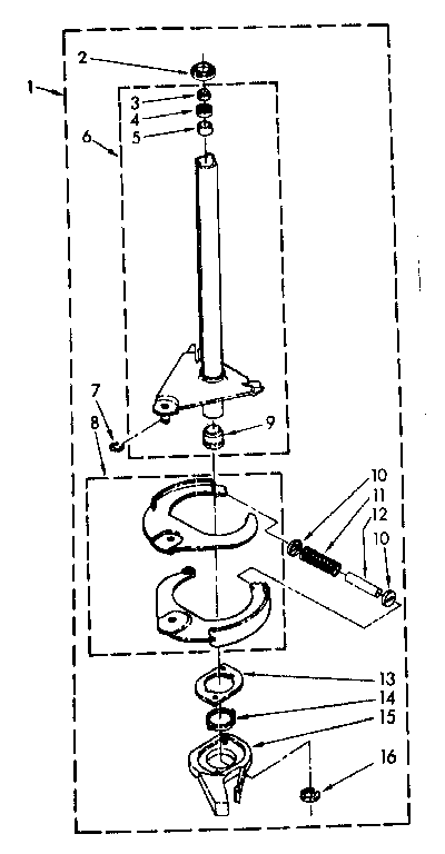 Brake and drive tube parts
