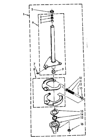 Brake and drive tube parts