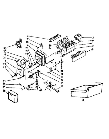 Ice maker parts