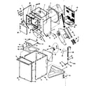Kenmore 41789695120 cabinet parts, heater diagram
