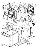 Cabinet parts, heater