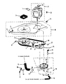 Washer drive system, pump