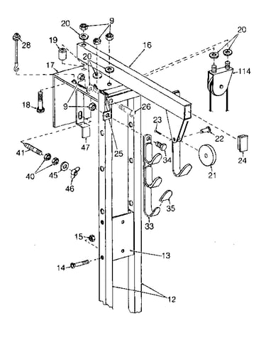 Upper wall unit assembly