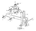 AMF 460230 frame weldment diagram