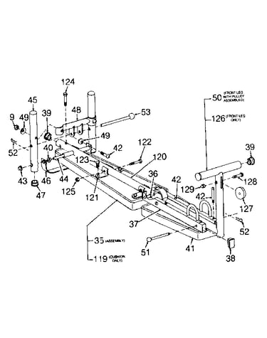 Bench assembly