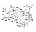 DP 80-0750A frame assembly diagram