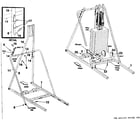 DP 15-1150 frame assembly-hardware diagram