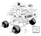 Power Wheels PP995 12 volt diagram