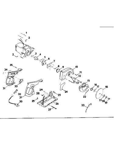 Base and blade assembly