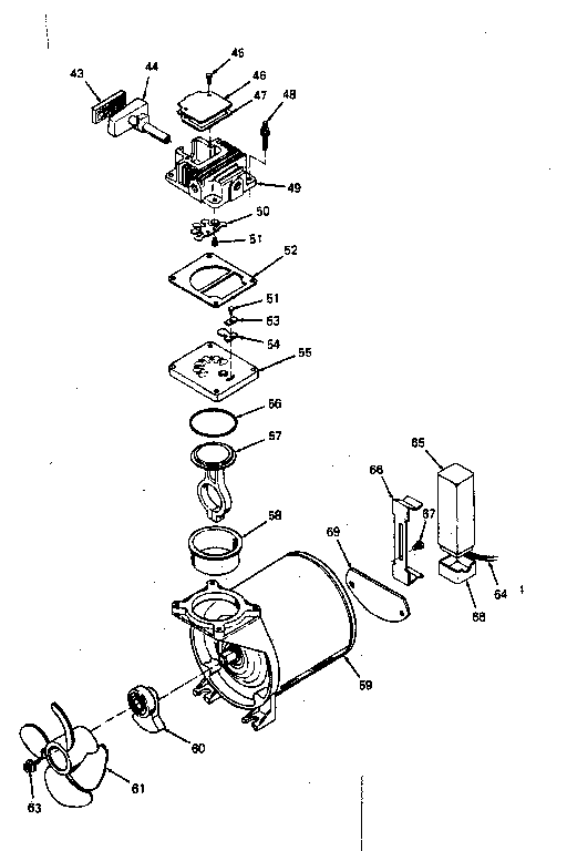 Compressor pump