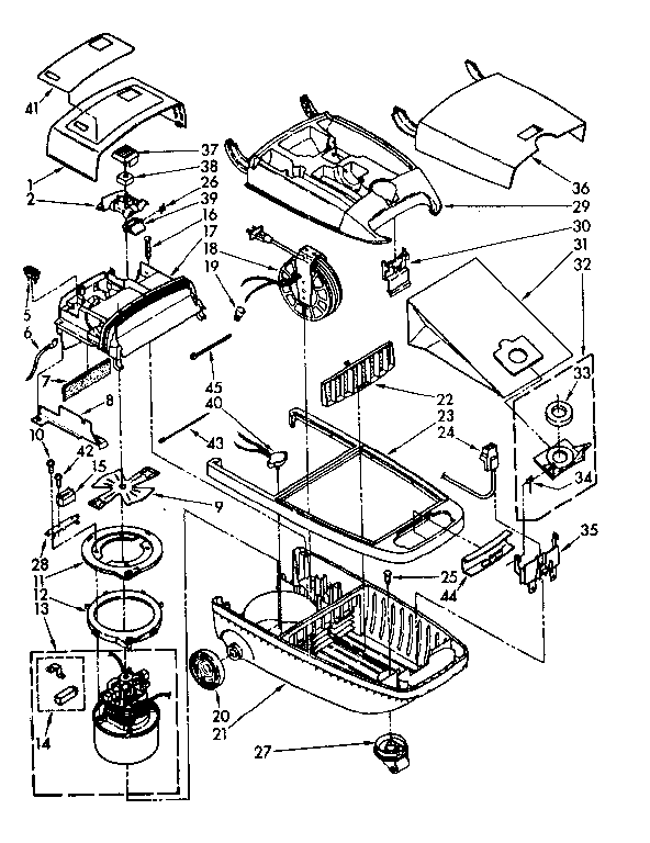 Vacuum cleaner parts