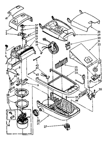 Vacuum cleaner parts