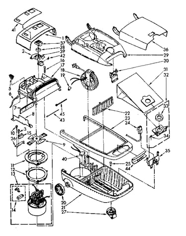 Vacuum cleaner parts