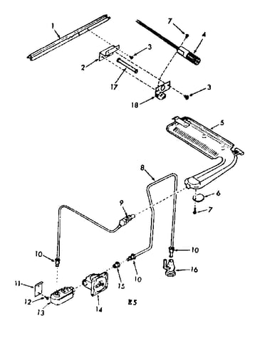 Burner section