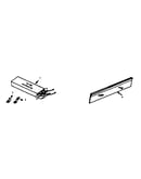Wire harness and components and filler kit no. 4006721
