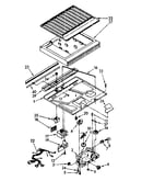 Compartment separator parts