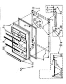 Refrigerator door parts