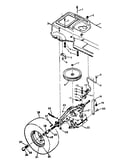 Rear drive half